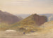 op de noordkust van Devon, Lundy-eiland op de achtergrond - Samuel Palmer — weergave van het kunstwerk