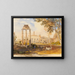 Le Forum romain - Samuel Palmer — ingelijst kunstwerk aan de muur