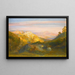 The Near and the Distant of Southern Italy - Samuel Palmer — framed artwork on a wall