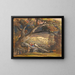 De houten kar - Samuel Palmer — ingelijst kunstwerk aan de muur