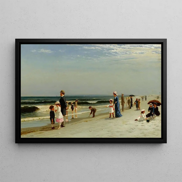 Samuel S Carr - On the Beach at Coney Island.webp