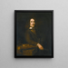 Portrait painting of a gentleman, probably Caspar Calthoff D. 1664 - Samuel van Hoogstraten — framed artwork on a wall