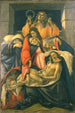 La Lamentation sur le Christ mort - Sandro Botticelli — weergave van het kunstwerk