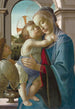 La Vierge à l'Enfant avec un ange - Sandro Botticelli — weergave van het kunstwerk