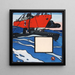 Untitled Painting - Henry Lyman Saen — framed artwork on a wall