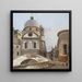 Santa Maria dei Miracoli et Santa Maria Nova - Ippolito Caffi — ingelijst kunstwerk aan de muur