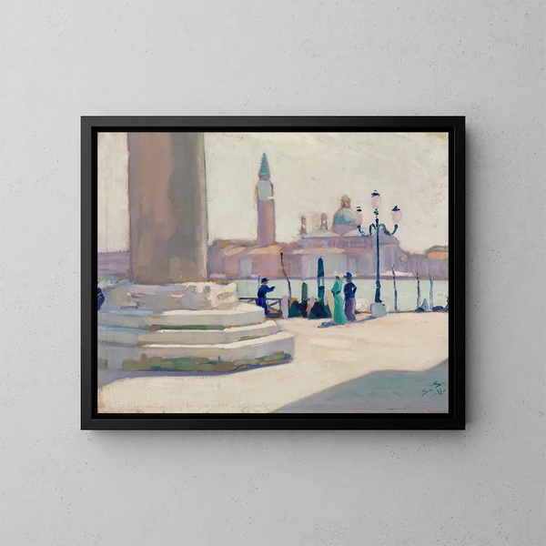Venise - Santeri Salokivi — ingelijst kunstwerk aan de muur