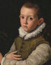 Portret van een jonge jongen - Santi di Tito — weergave van het kunstwerk