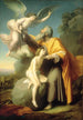 Het Offer van Isaak - Santiago Rebull — weergave van het kunstwerk