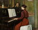 Een roman - Santiago Rusiñol — weergave van het kunstwerk