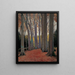 Allée des Platanes - Santiago Rusiñol — ingelijst kunstwerk aan de muur