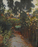 Chemin des roses - Santiago Rusiñol — weergave van het kunstwerk