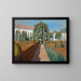 Het Tuin van de Danser Granada - Santiago Rusiñol — ingelijst kunstwerk aan de muur
