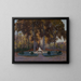 Otoal - Santiago Rusiñol — ingelijst kunstwerk aan de muur
