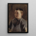 Portret van een jongen - Santiago Rusiñol — ingelijst kunstwerk aan de muur