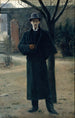 Portret van Miquel Utrillo - Santiago Rusiñol — weergave van het kunstwerk