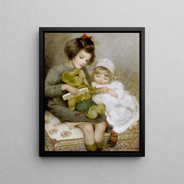 Sarah Mcgregor - Combing Teddy.webp
