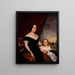 Moeder en kind - Sarah Miriam Peale — ingelijst kunstwerk aan de muur