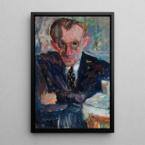 Sasza Blonder - Portrait of a Man in Glasses.webp