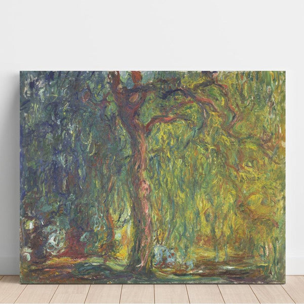Reproductie van het schilderij Wilg die huilt - Claude Monet