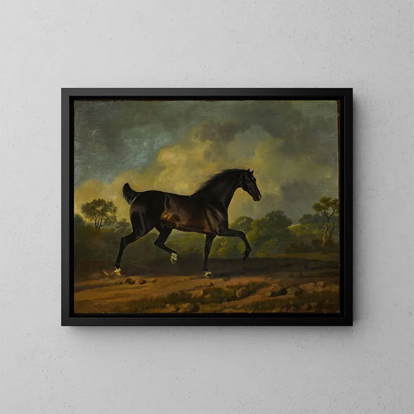 Galoppaard - Sawrey Gilpin — ingelijst kunstwerk aan de muur