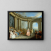 Het menuet - Sébastien Leclerc le Jeune — ingelijst kunstwerk aan de muur