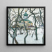 Reproductie van het schilderij Winterlandschap met kerk - Abraham Manievich
