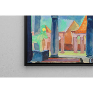 Scénographie pour l'objet Cléopâtre - Robert Delaunay | Reproduction Tableau Décoration murale affiche copie