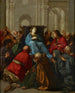 Dood van de Maagd - School van Carlo Saraceni — weergave van het kunstwerk