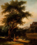 van Bergers au sanctuaire d'Artémis - École de Claude Lorrain — weergave van het kunstwerk
