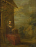 La jeune fermière - École de Jean Baptiste Charpentier — weergave van het kunstwerk