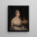 Lady Margaret Falconer - École de John Hoppner — ingelijst kunstwerk aan de muur