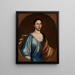 Portret van een dame, misschien Tryntje Otten Veeder - Schuyler Limner — ingelijst kunstwerk aan de muur