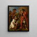 Tarquin the Elder consulting Attus Navius - Sebastiano Ricci — framed artwork on a wall