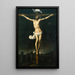 Christus aan het kruis - Sebastián López de Arteaga — ingelijst kunstwerk aan de muur