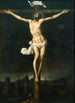 Christus aan het kruis - Sebastián López de Arteaga — weergave van het kunstwerk