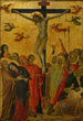 La Crucifixion - Segna di Buonaventura — weergave van het kunstwerk