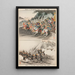 Bataille du col de Shizugatake Guerre civile 1583 Bataille de Teilissu Guerre Japon-Russie 1904 - Seishi — ingelijst kunstwerk aan de muur