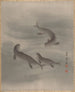 Otters Swimming - Seki Shūko — artwork view