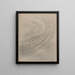 Small Fish Painting - Seki Shūko — framed artwork on a wall
