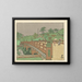 Pont Benkei - Sekino Junichiro — ingelijst kunstwerk aan de muur