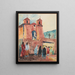 Kerk Rancho de Taos - Selden Connor Gile — ingelijst kunstwerk aan de muur