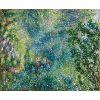 Sentier dans le bois - Pierre-Auguste Renoir | Reproduction Tableau Décoration murale affiche copie