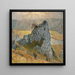 Sentier des contrebandiers - Eugen Bracht — framed artwork on a wall