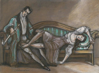 Sergey Yurievich Sudeikin - Lovers.webp