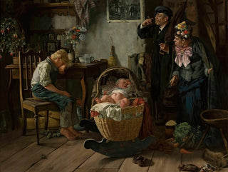 Wenkbrauwen naar voren - Seweryn Bieszczad — weergave van het kunstwerk