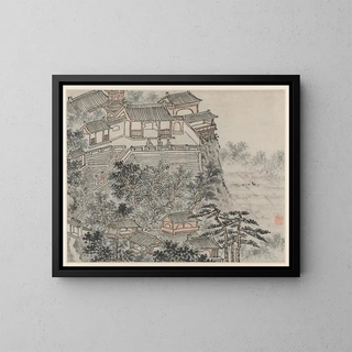 Shen Zhou - The Five Sages Terrace.webp