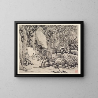 Shen Zhou - The Sword Spring Tiger Hill.webp