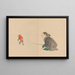Zeshin iboku tairyukyo gafu Pl02 - Shibata Zeshin — framed artwork on a wall