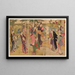 Selected Masterpieces from the Ukiyo-e School Pl13 - Shinichi Tajima — framed artwork on a wall